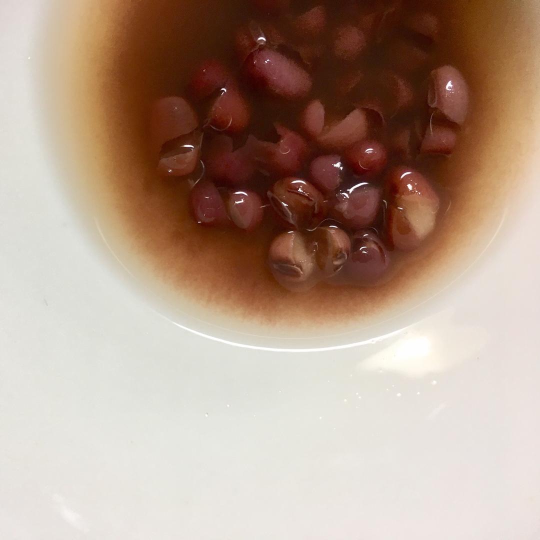 电饭锅版红豆汤