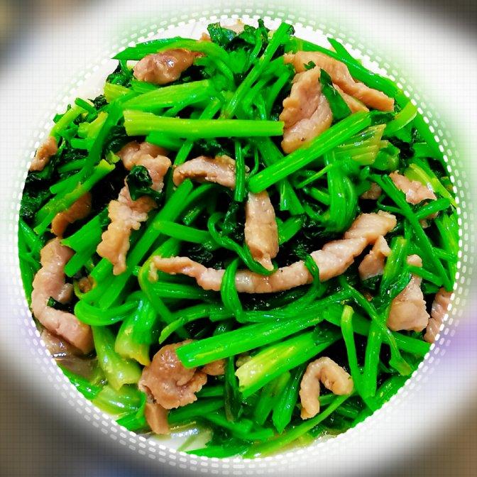 芹菜炒肉丝