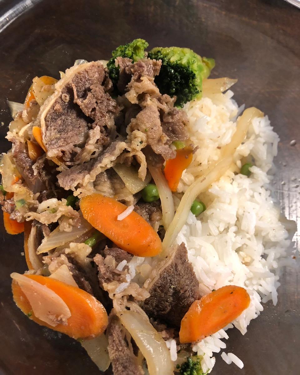 日式肥牛饭