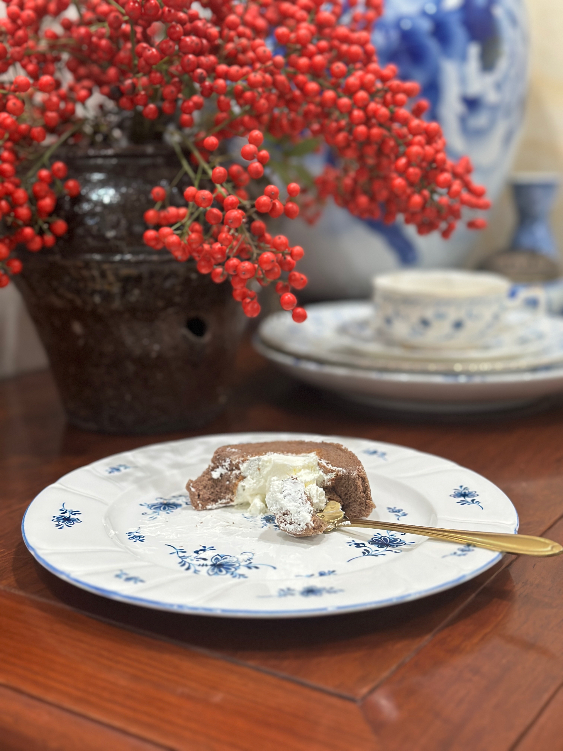 🎄圣诞特辑| 抹茶树莓夹心蛋糕卷