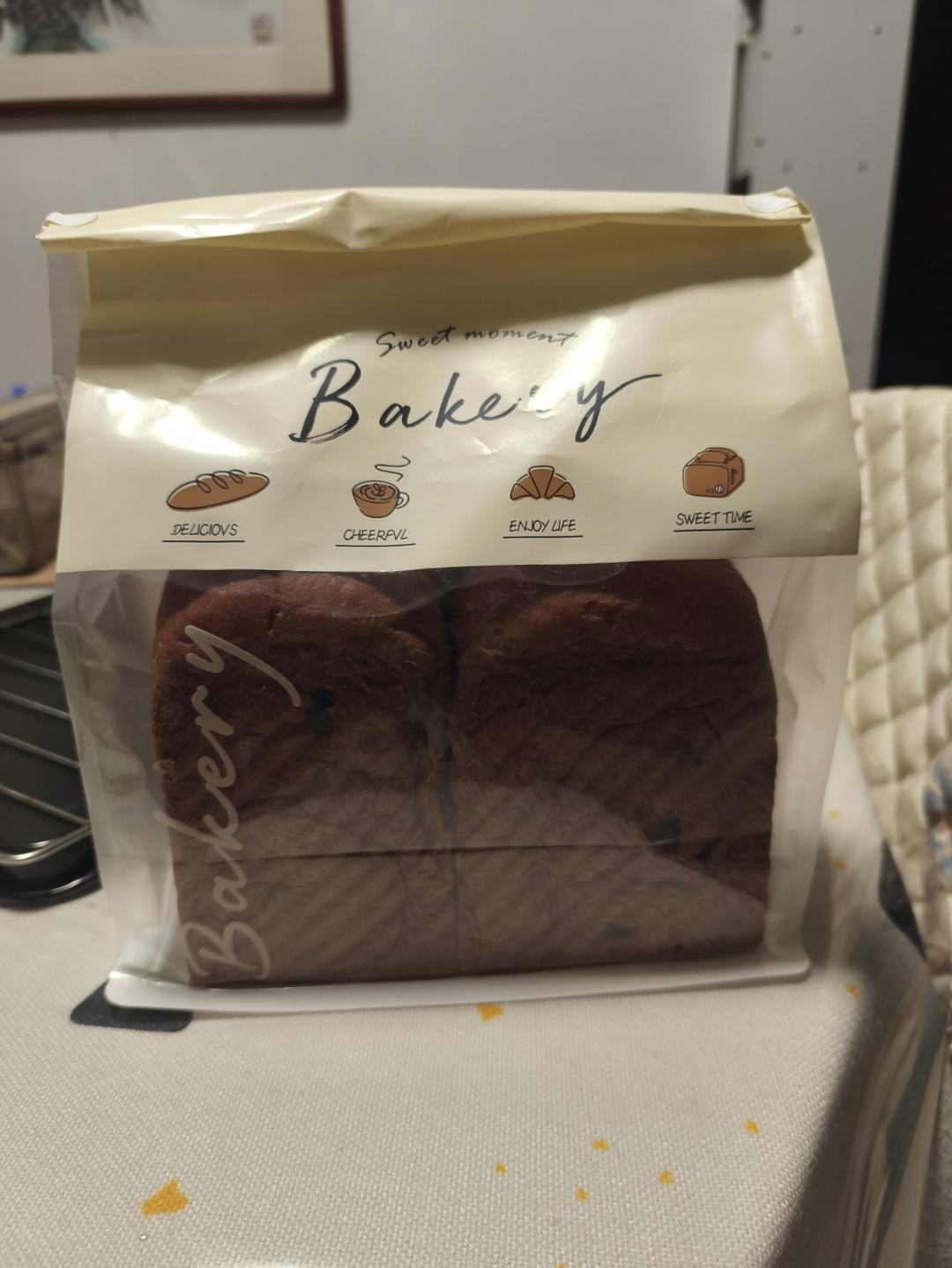 牛奶巧克力吐司