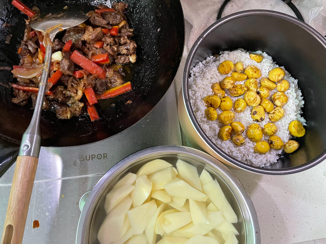 羊肉抓饭（电压力锅版）