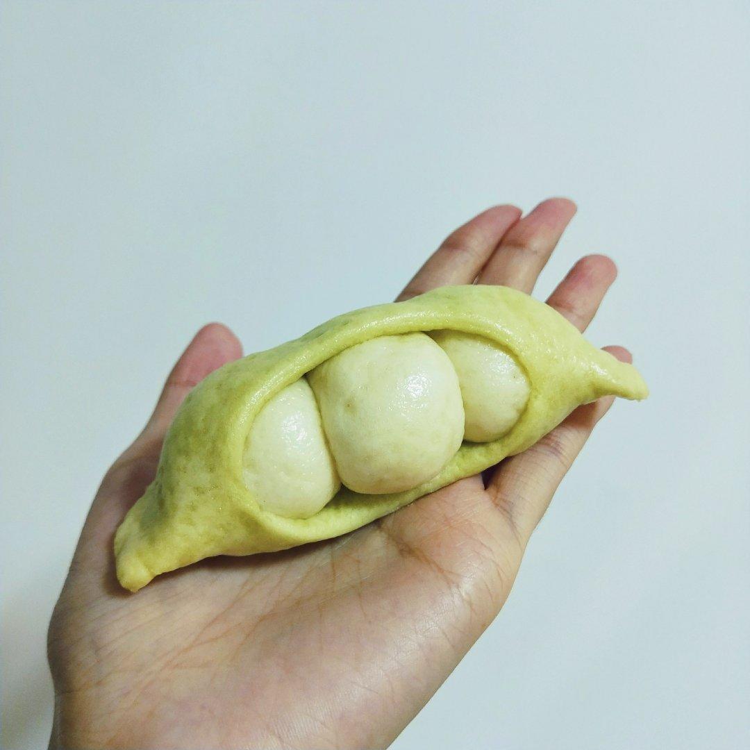 豌豆荚馒头