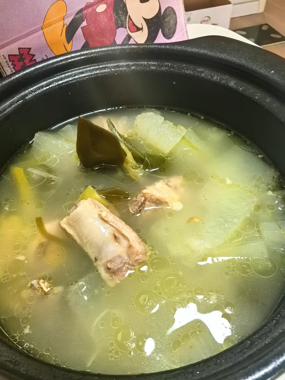 海带冬瓜排骨汤