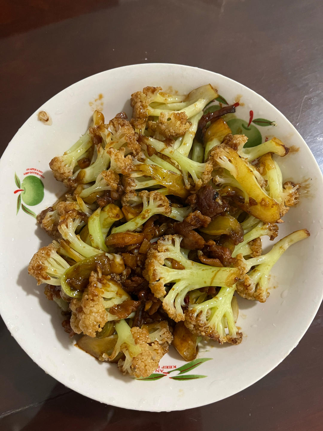 和饭店一个味道的干锅花菜