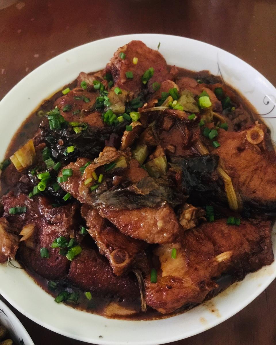 红烧鱼块