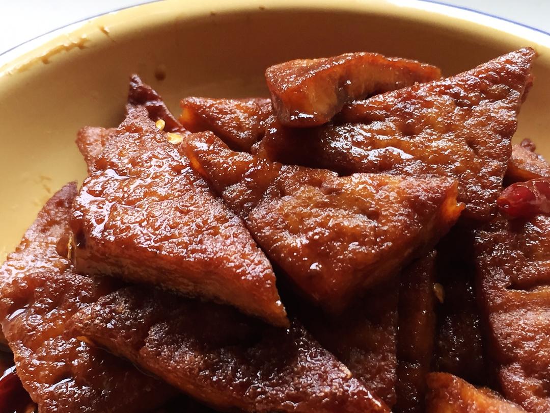 蜜汁小三角豆干