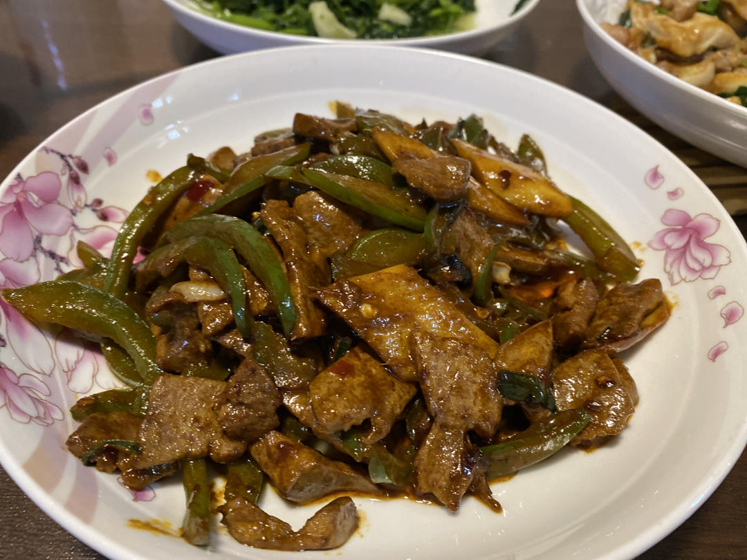 青椒炒猪肝