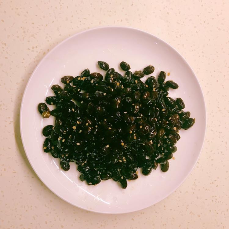 韩式酱煮黑豆