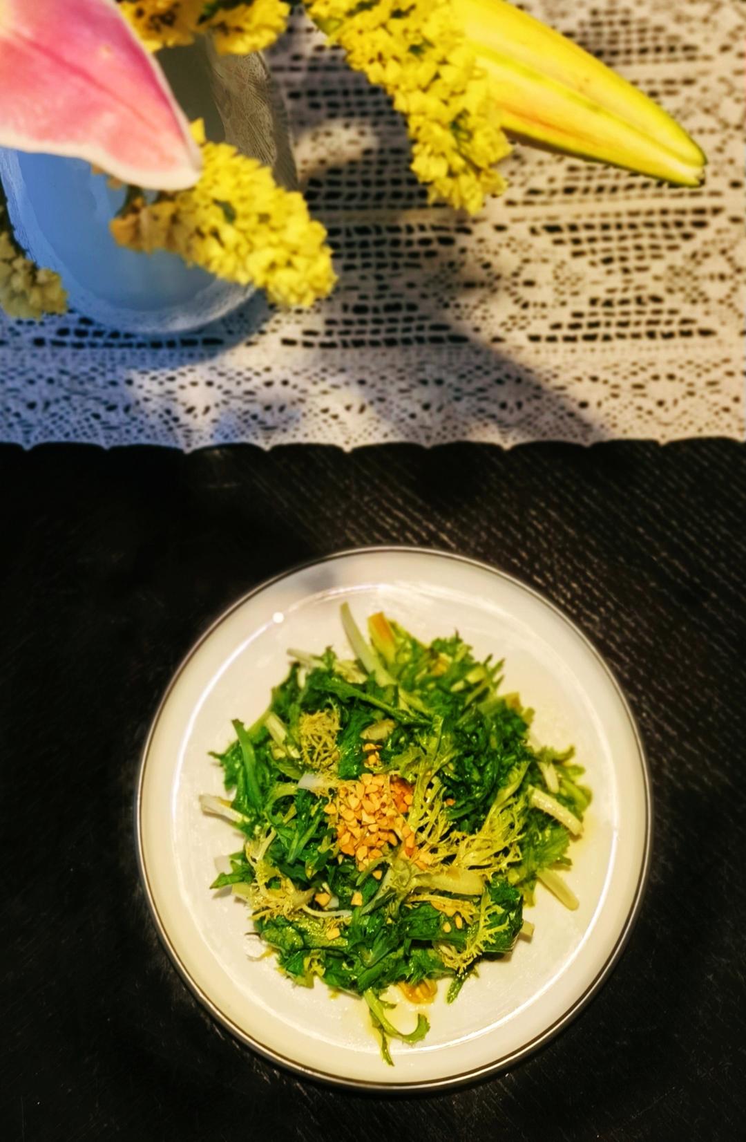 凉拌苦菊——简单爽口