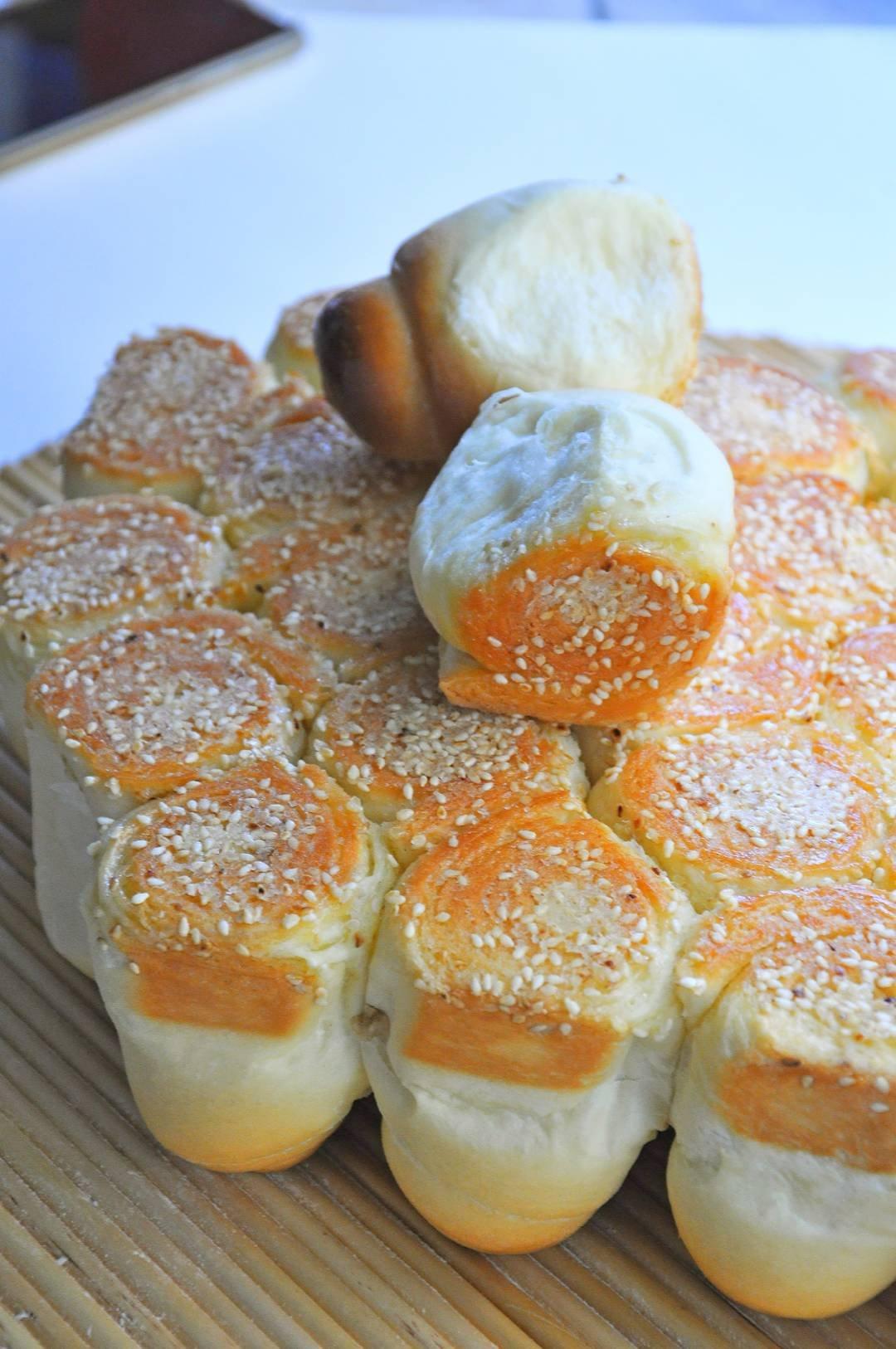 蜂蜜脆底小面包