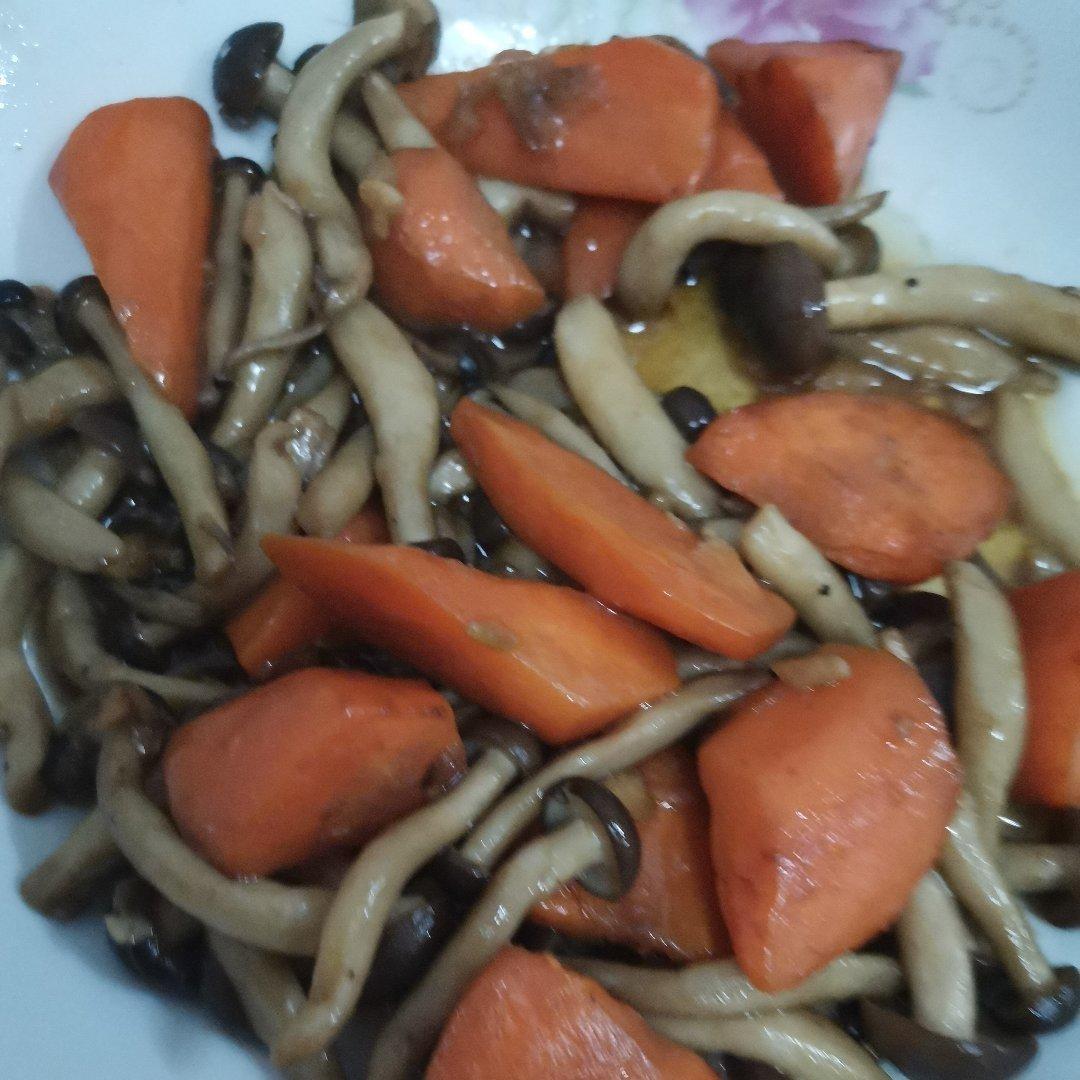 清炒蟹味菇