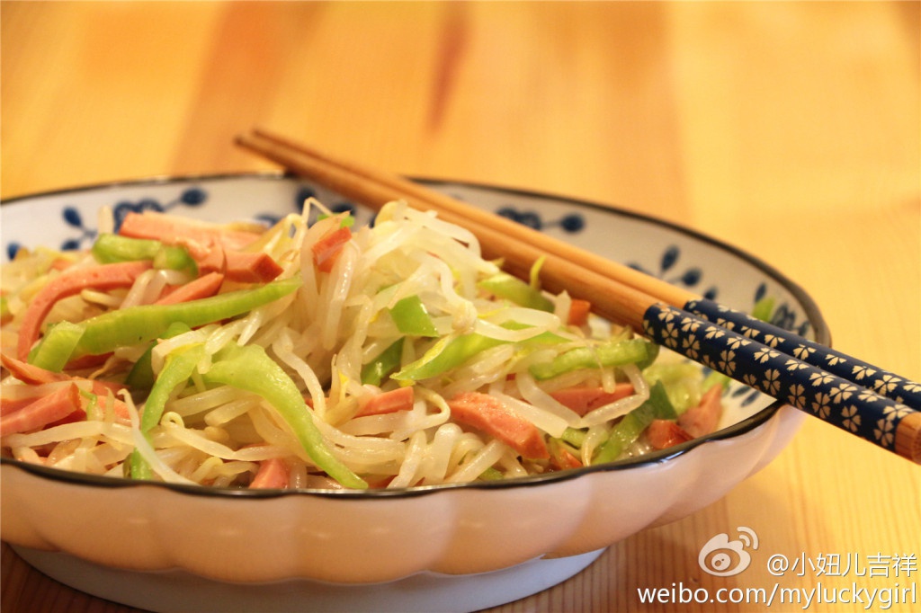 凉拌豆芽