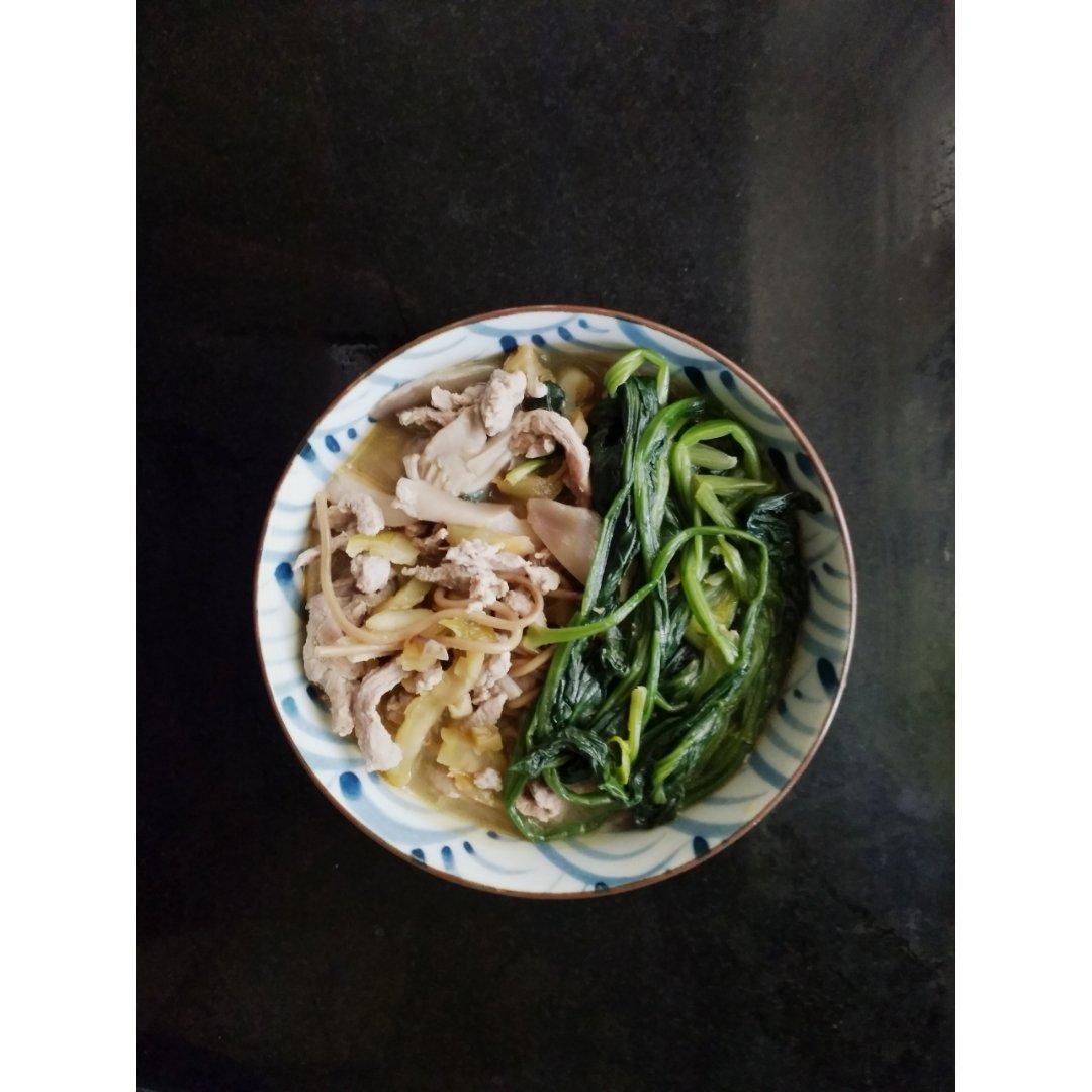 榨菜肉丝面