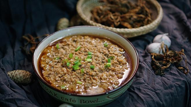 菜干蒸肉饼（超详细超简单的老少皆宜下饭菜）的做法