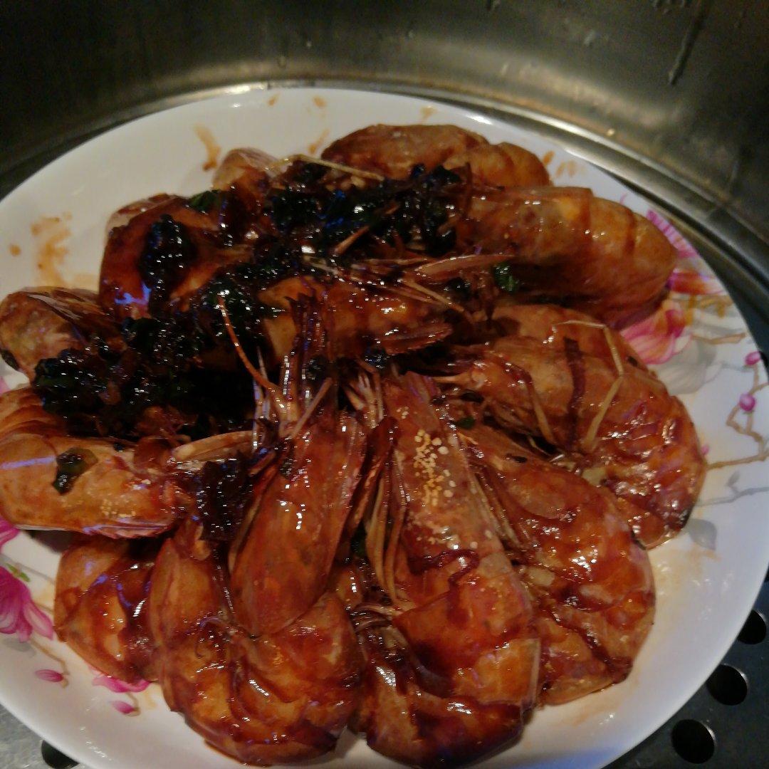 堂妈小厨——红烧大虾