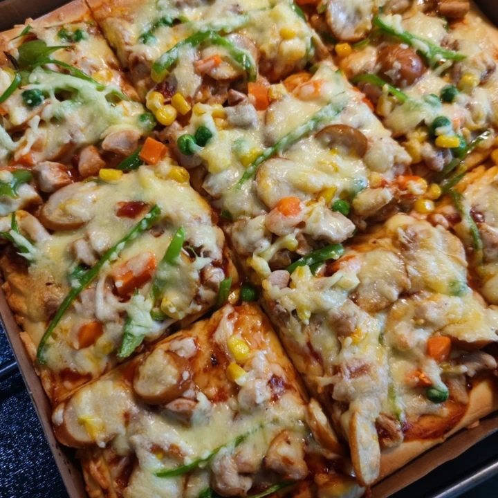 11寸方盘披萨！一次性满足！