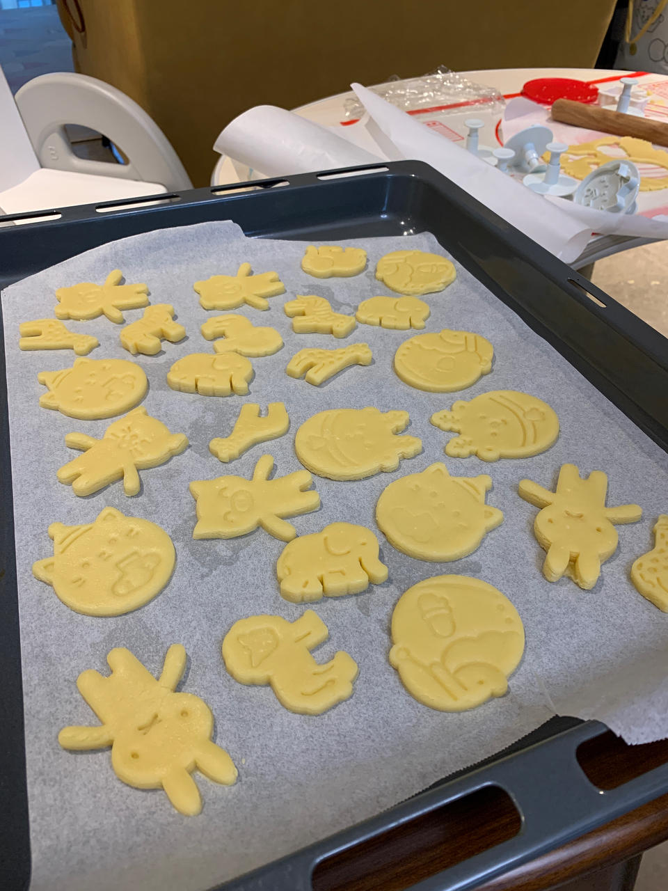 卡通饼干超详细图文       非常适合新手  亲子饼干