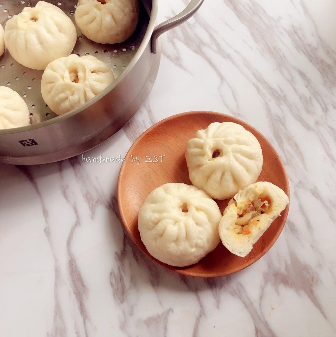 素卷心菜包子