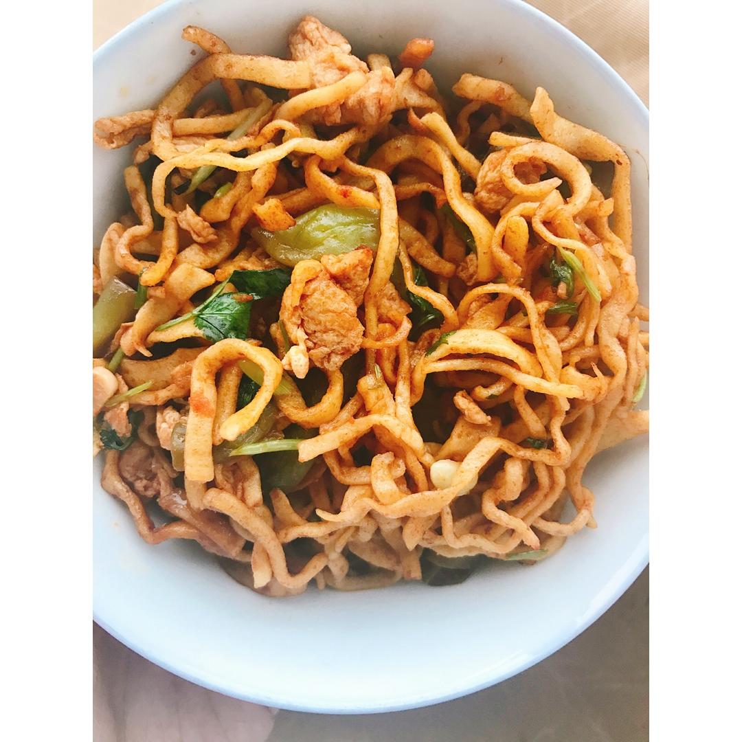 豆角焖面