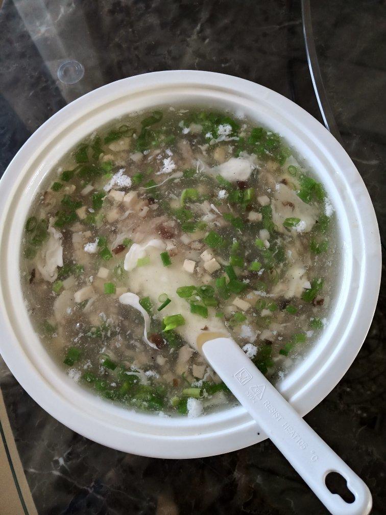 悦心时光做的酸辣汤西湖牛肉羹