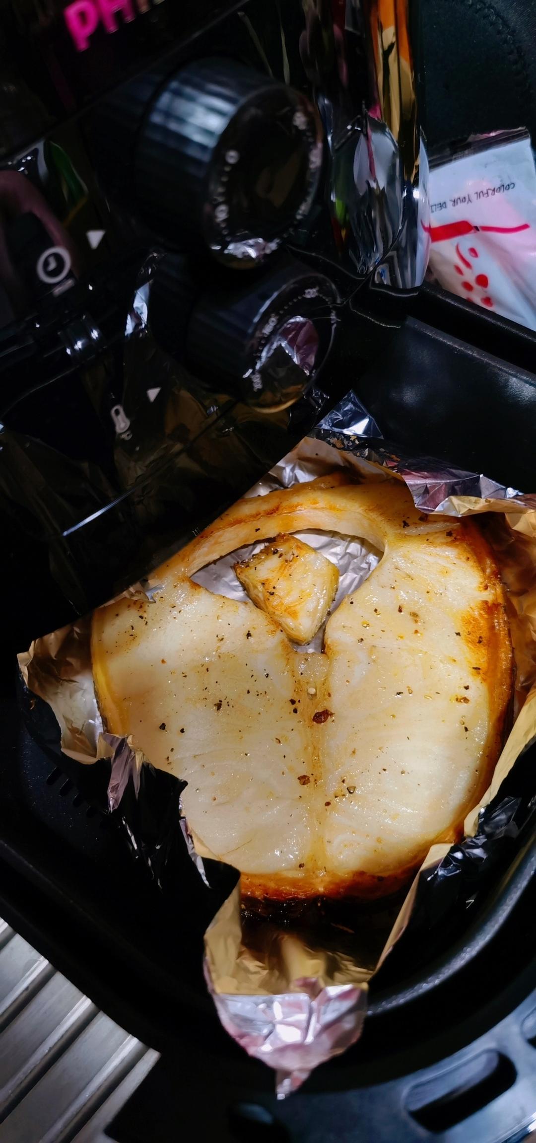 香煎银鳕鱼—空气炸锅