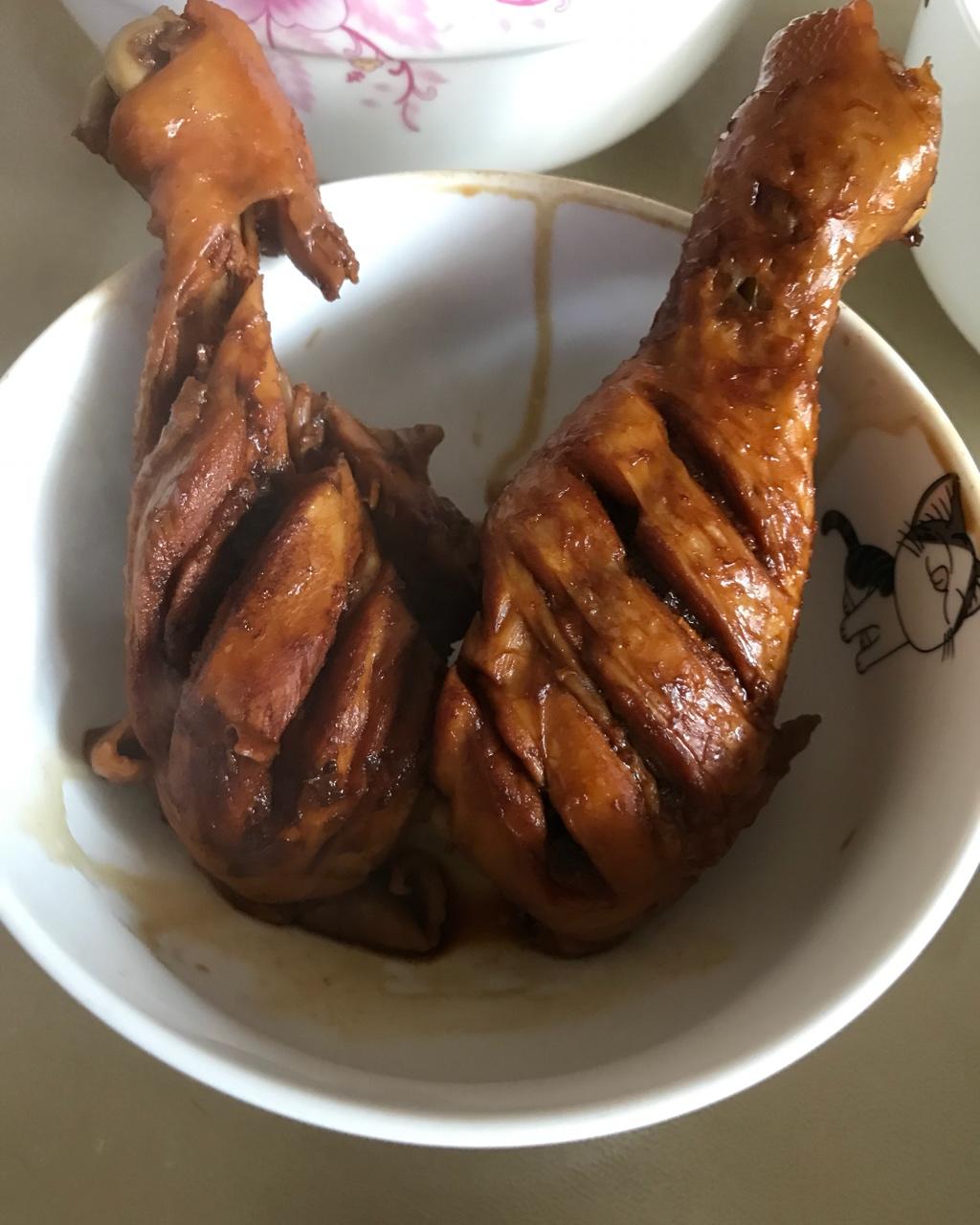 喵做的卤鸡腿直逼广九直通车鸡腿