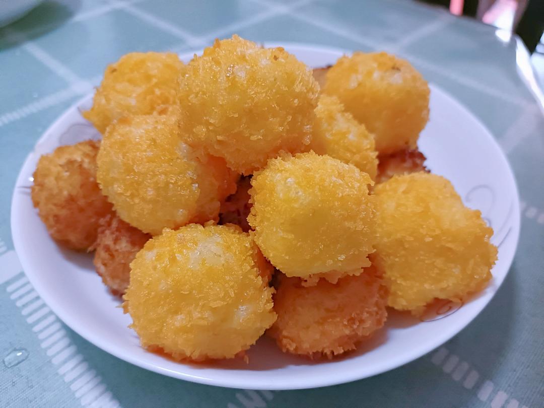 超级好做的土豆芝士球