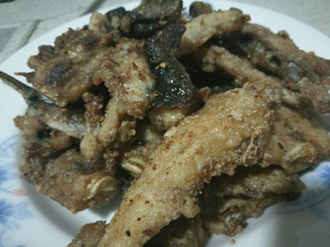 香炸鱼骨