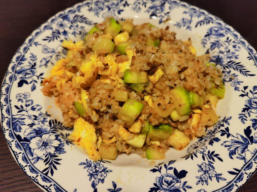 西葫芦蛋炒饭