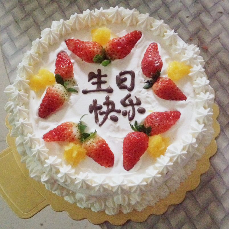 奶油水果小清新蛋糕（6寸）