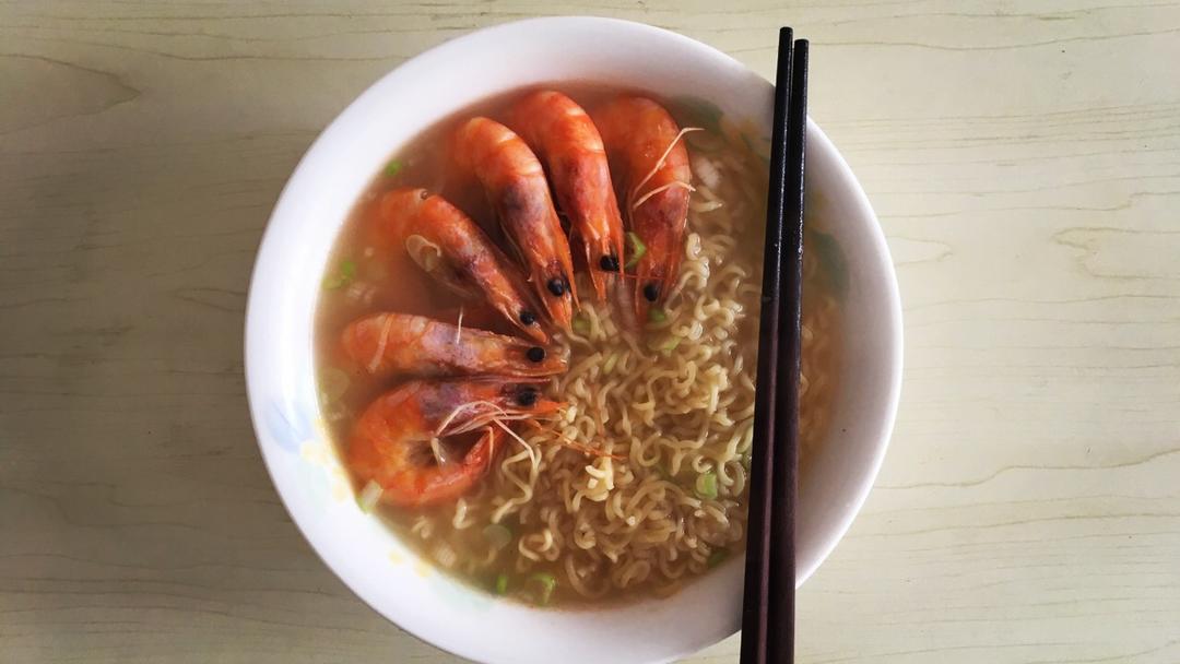 海鲜（大虾）面