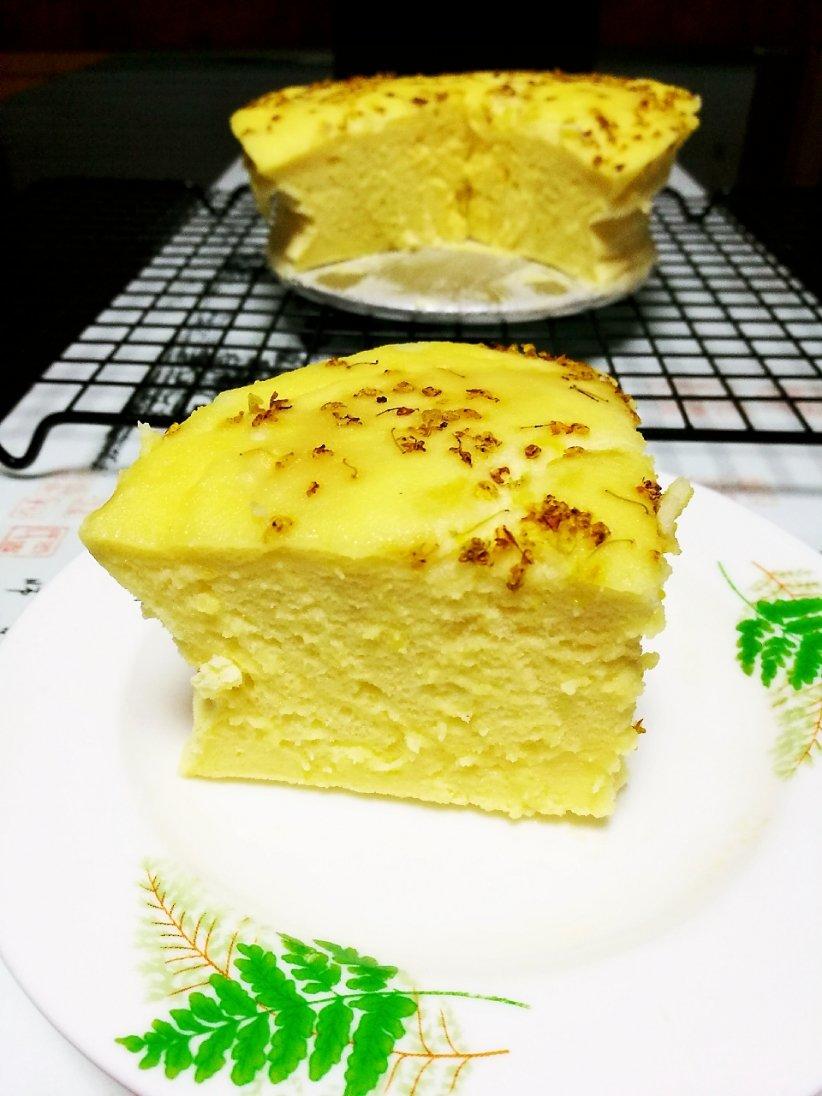 蒸糯米蛋糕：不分蛋无油无水无泡打粉可蒸可烤可电饭煲
