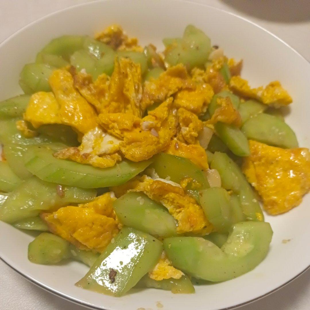 鸡蛋炒黄瓜