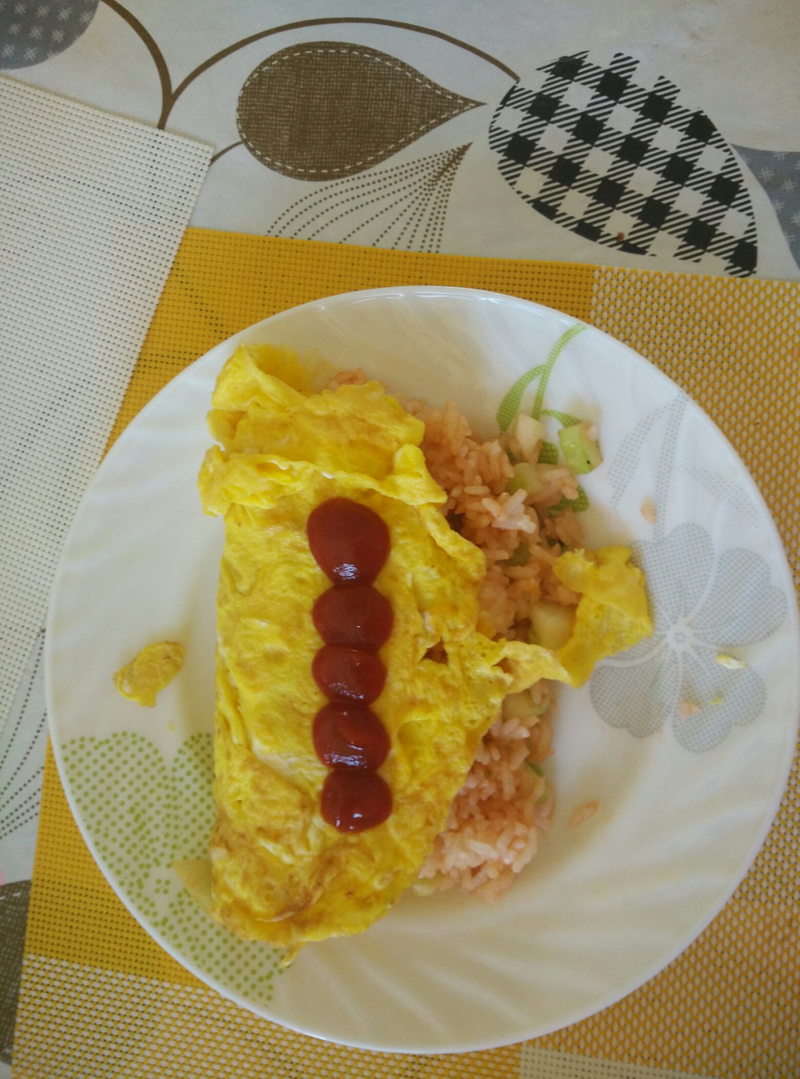 蛋包饭-学生早餐