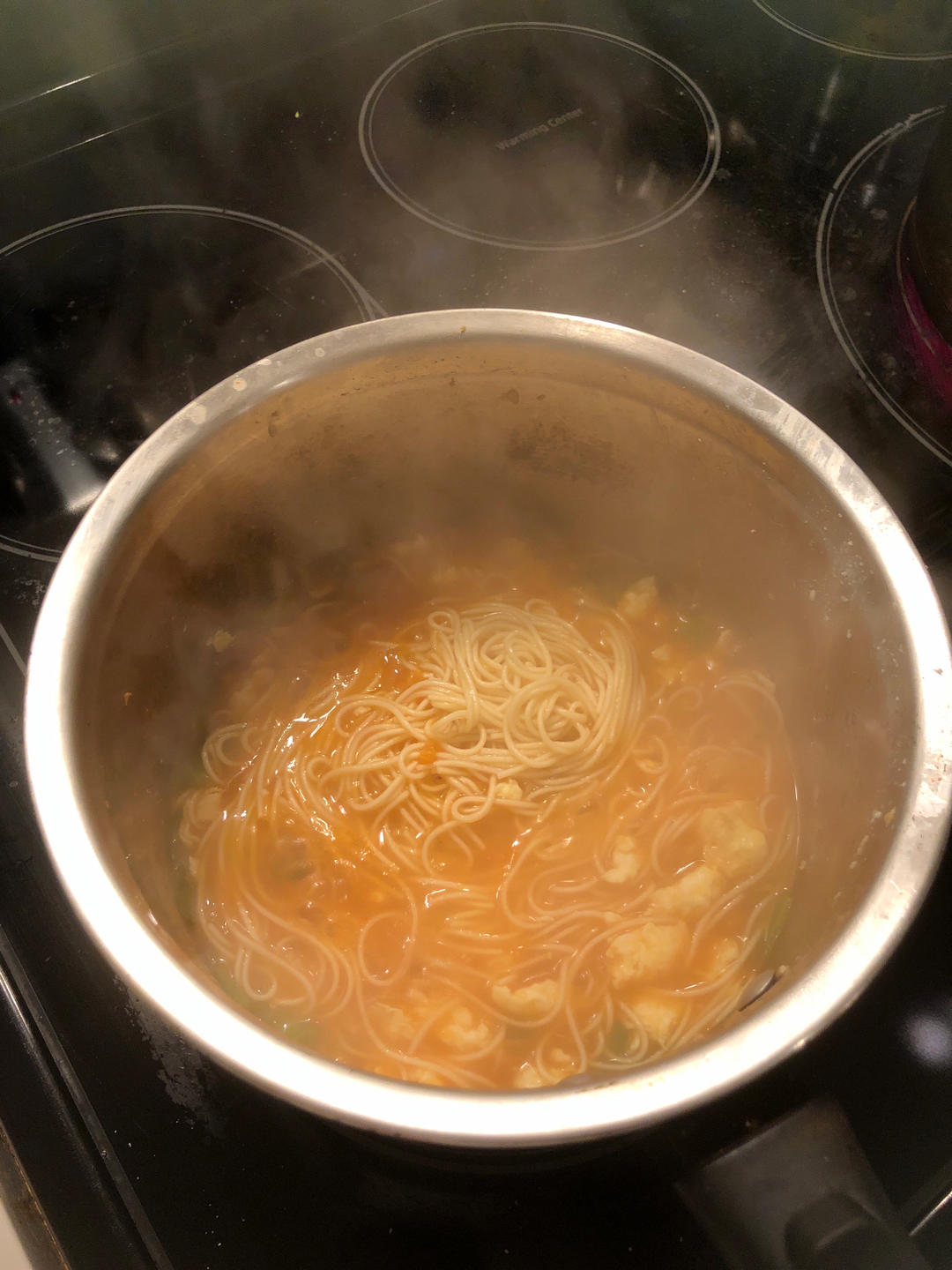 恨不得抱着锅舔的番茄鸡蛋面