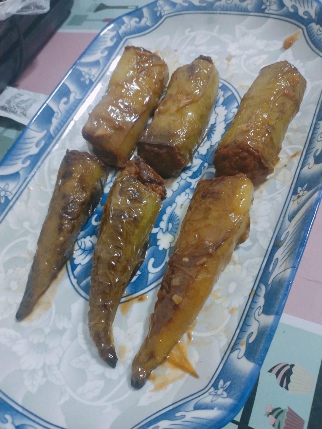 虎皮尖椒酿肉