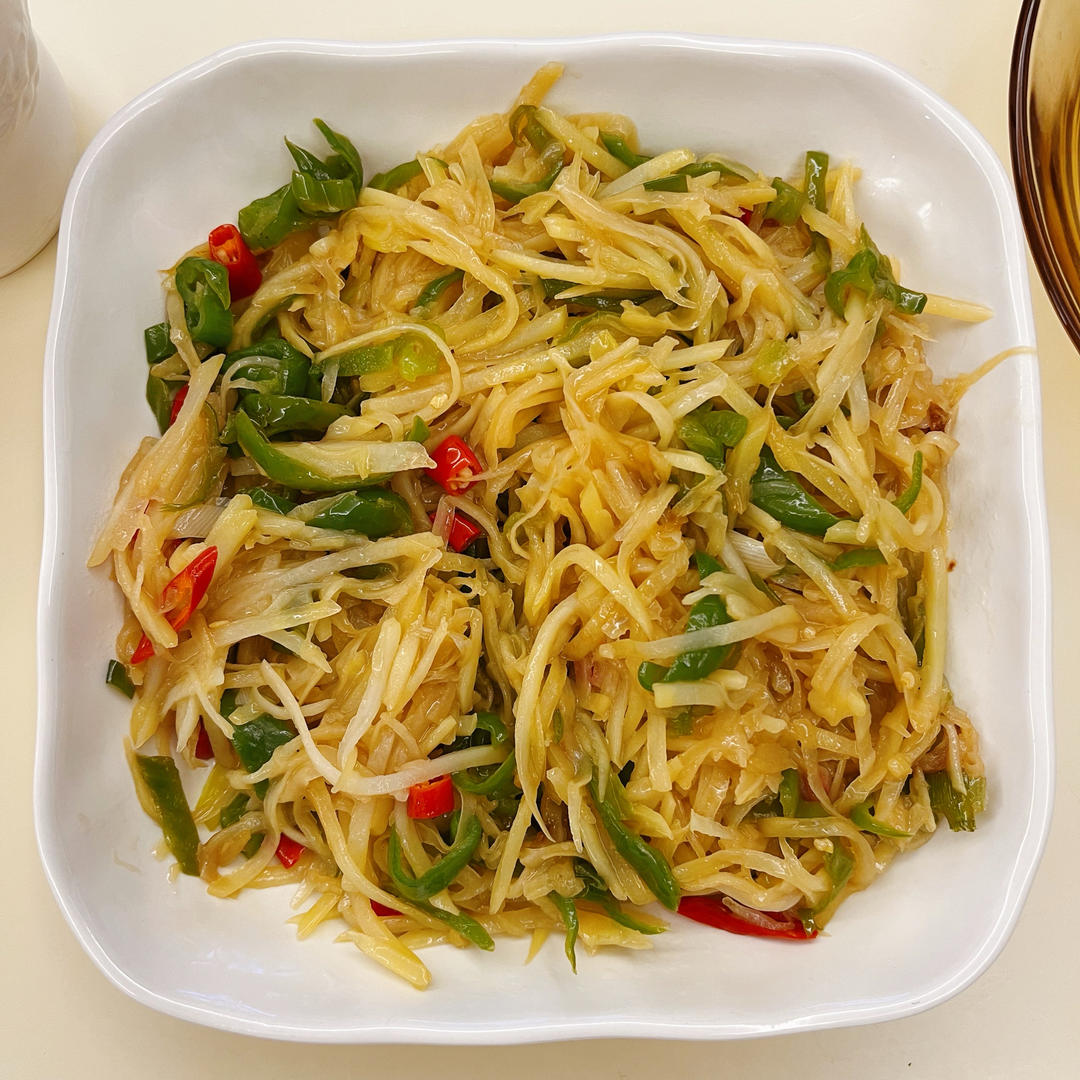 酸辣土豆丝的家常做法 超级下饭