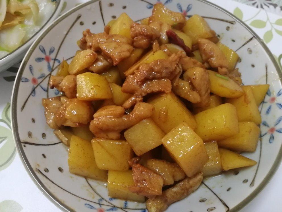 土豆烧鸡（非常下饭哦~）