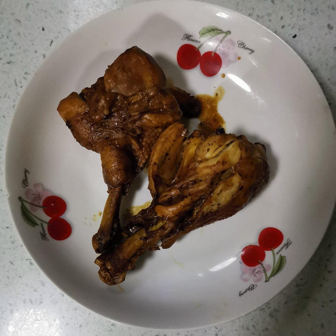 懒人版大鸡腿￨做法超级简单