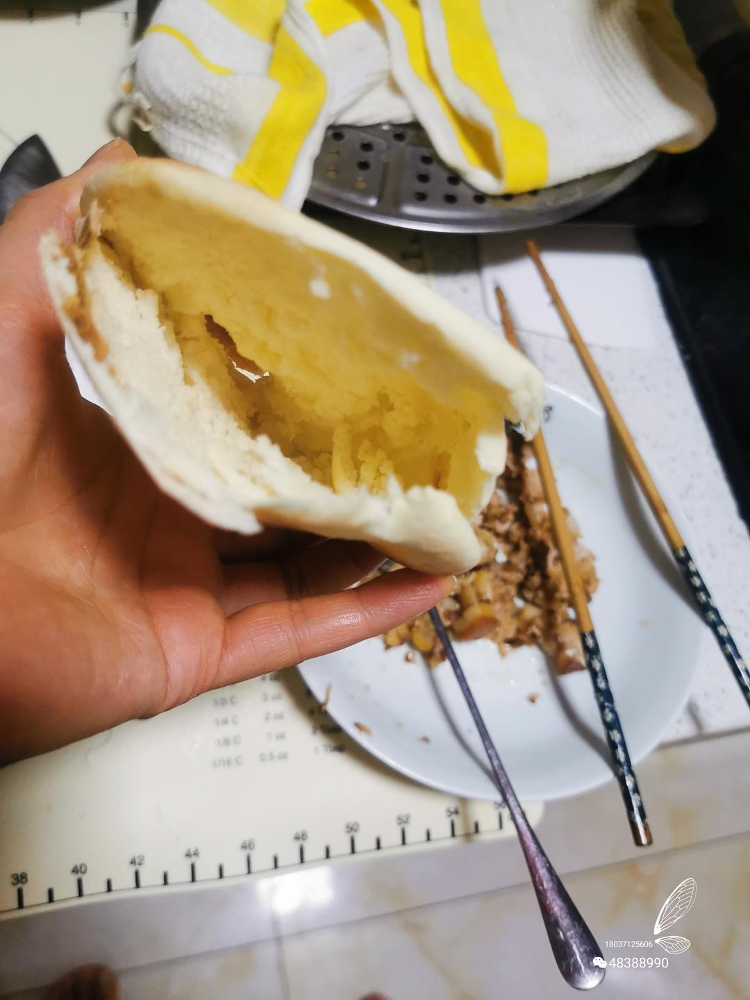 纯奶手撕吐司的做法 步骤1