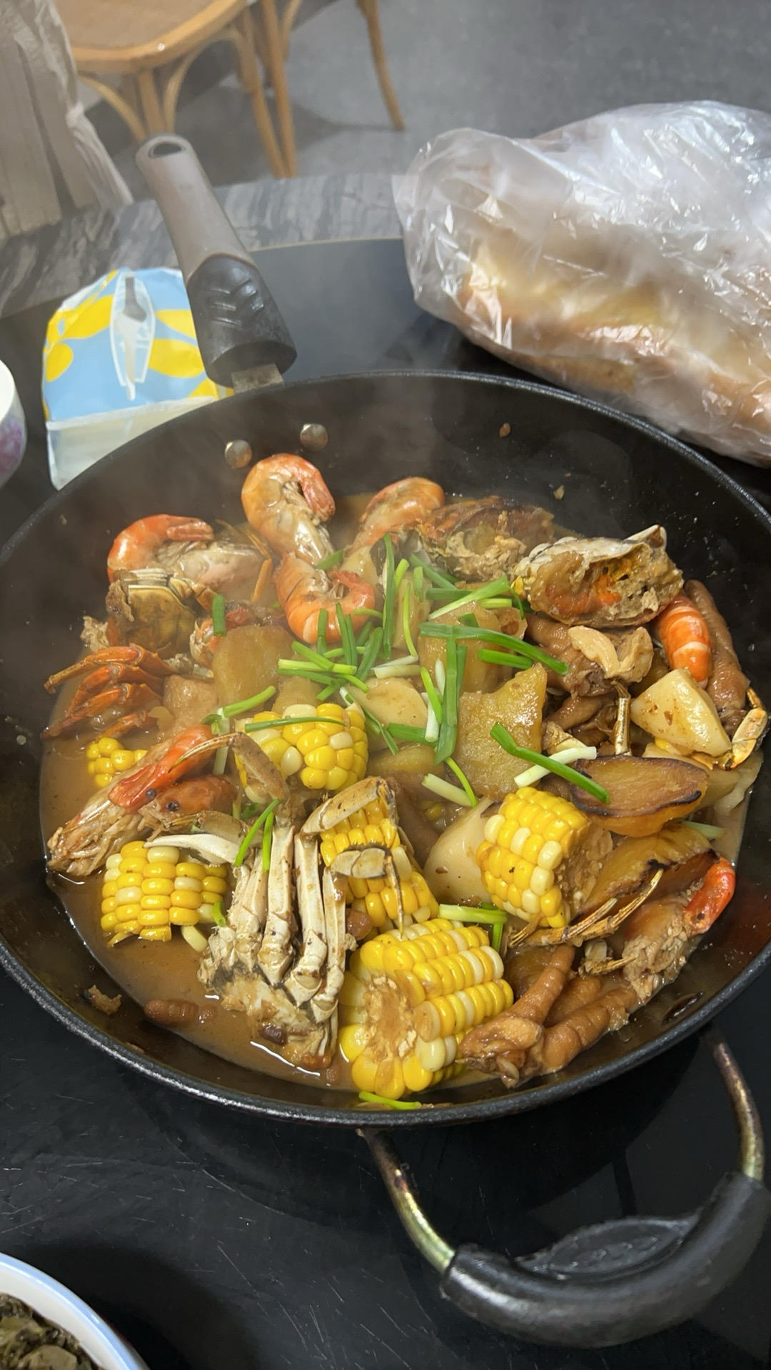 鸡爪明虾肉蟹煲：最终教程