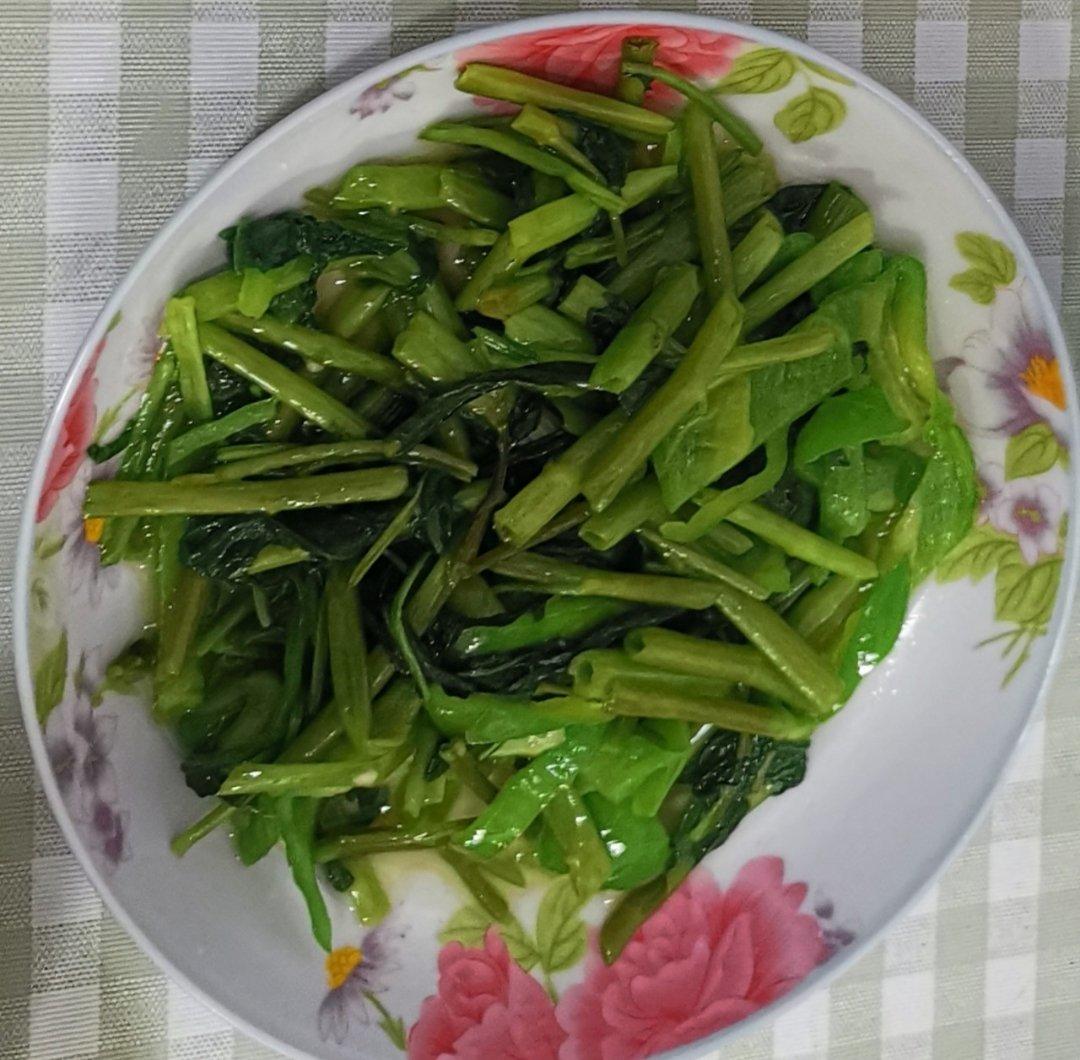 爆炒空心菜