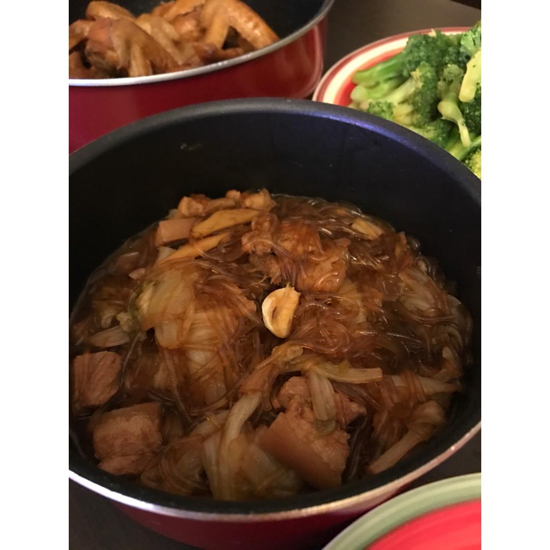 猪肉白菜炖粉条