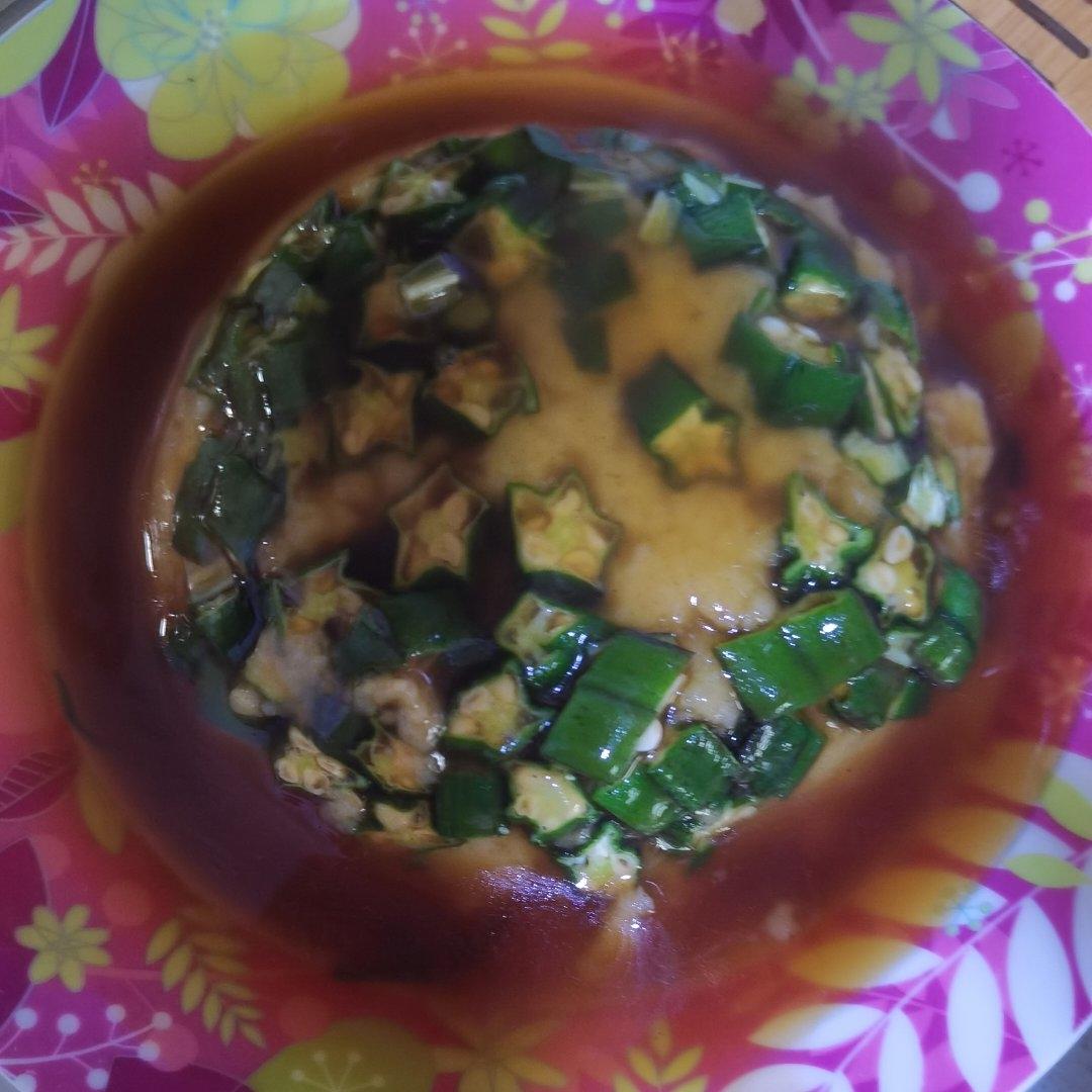 人见人爱的秋葵土豆泥