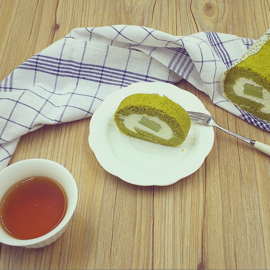 抹茶蛋糕卷（小四卷延伸版）
