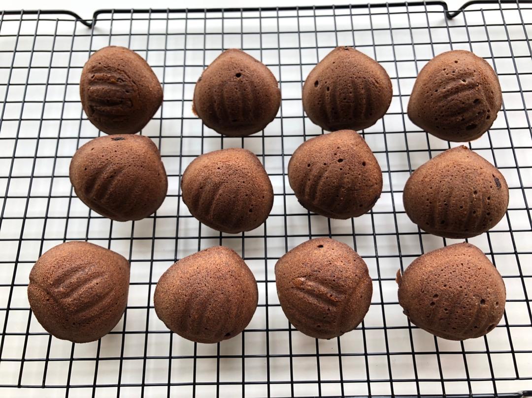 巧克力玛德琳蛋糕