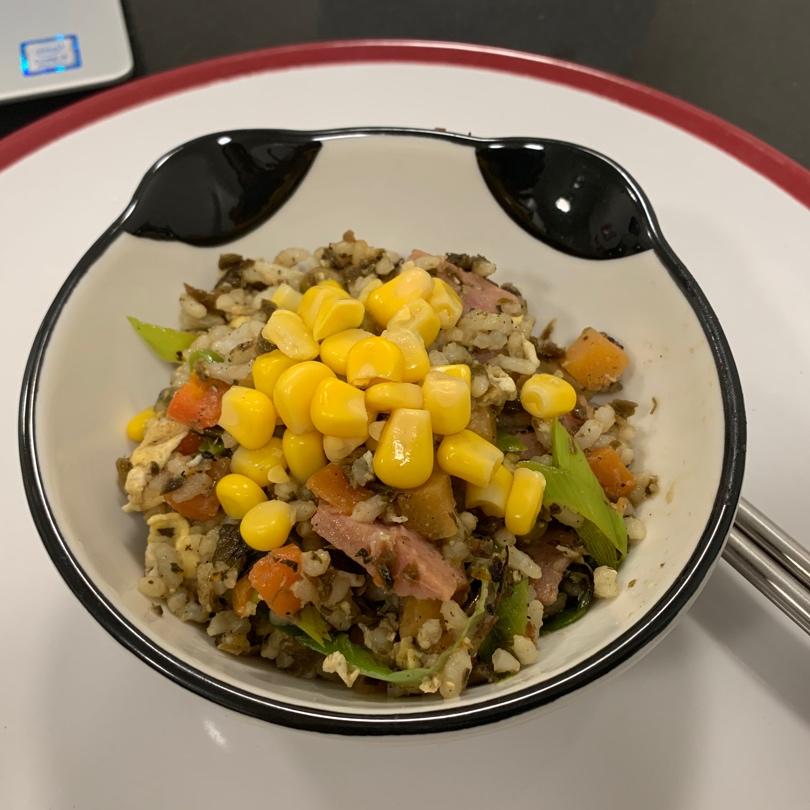 芽菜蛋炒饭