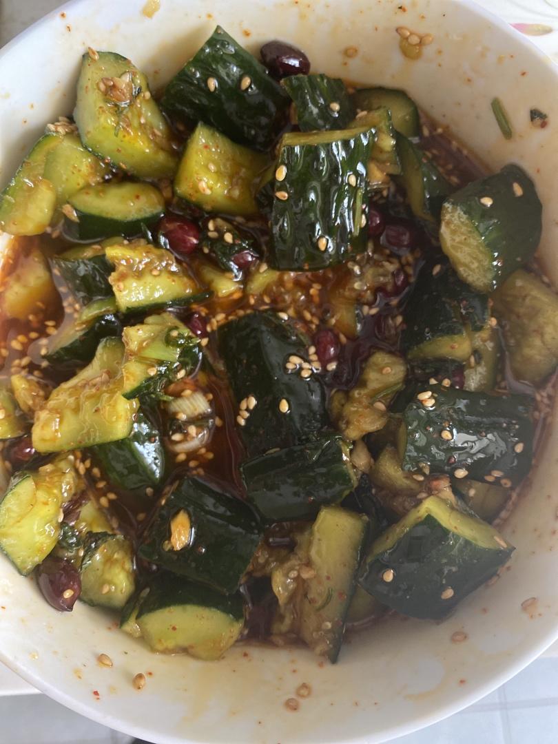 🔥5分钟完成✅巨好吃的凉拌黄瓜❗️清脆爽口‼️