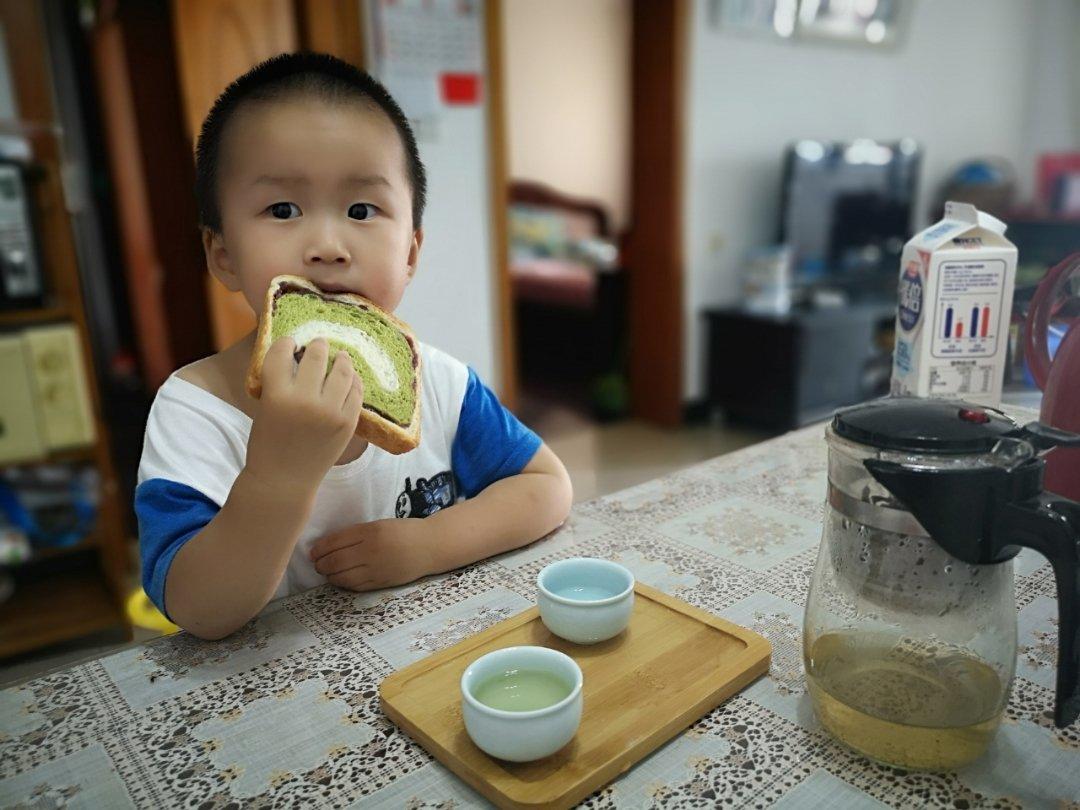 最正宗的日式抹茶红豆吐司